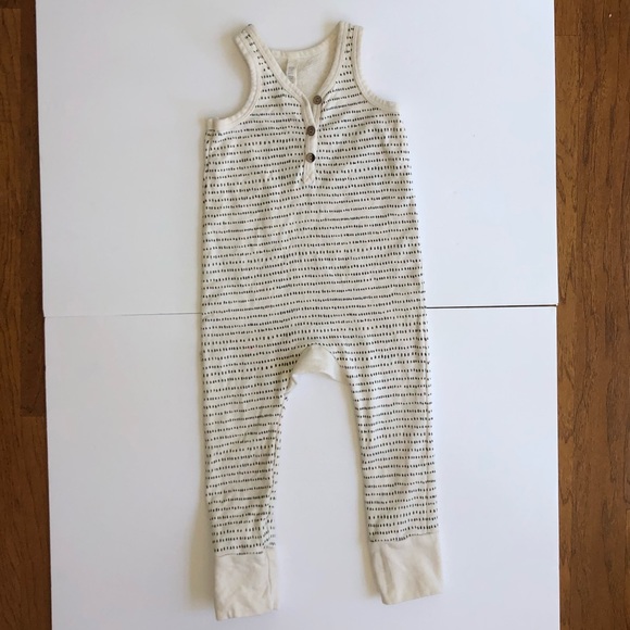 Childhood Dash Cream Romper - Picture 1 of 5